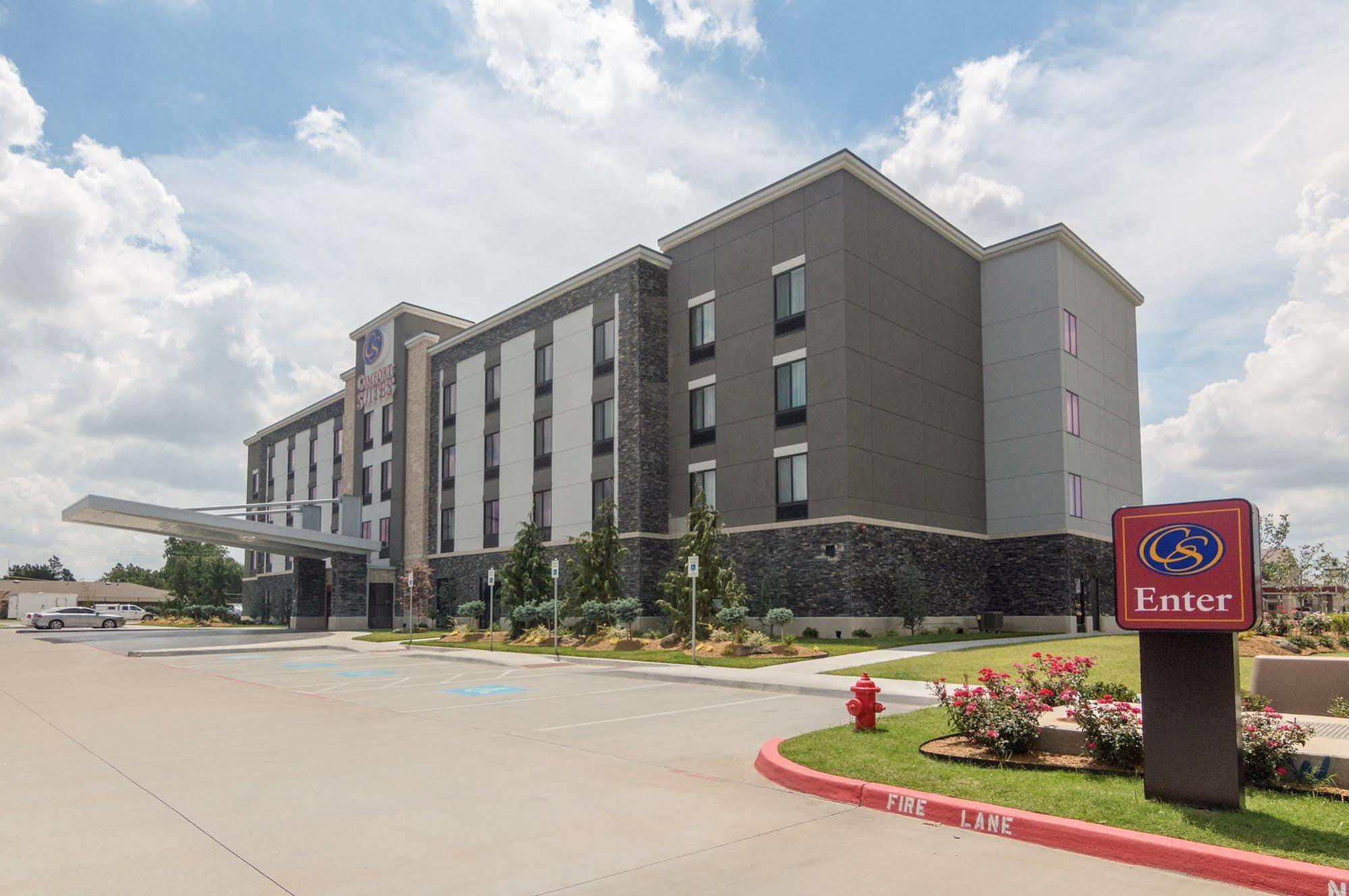 Comfort Suites Meridian And I-40 Oklahoma Stadt Exterior foto